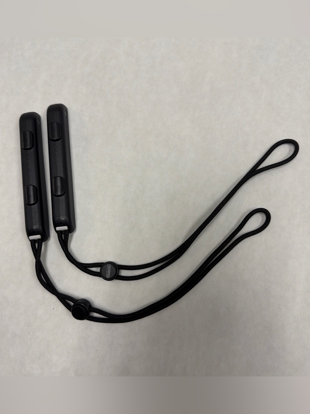 Nintendo Switch Joy Con Wrist Straps, Black, Pair/Set of 2 Untested